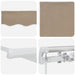 Cortina Retractabilă Bej 600 × 300 cm Poliester și Aluminiu - WALTI WALTI