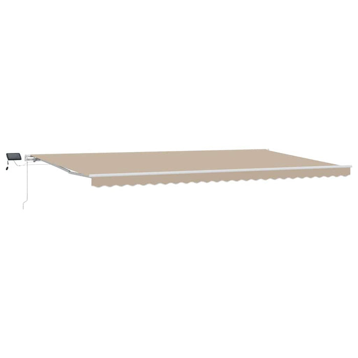 Cortina Retractabilă Bej 600 × 300 cm Material textil și oțel - WALTI WALTI