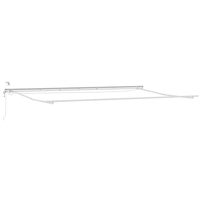 Cortina Retractabilă Bej 600 × 300 cm Poliester și metal - WALTI WALTI