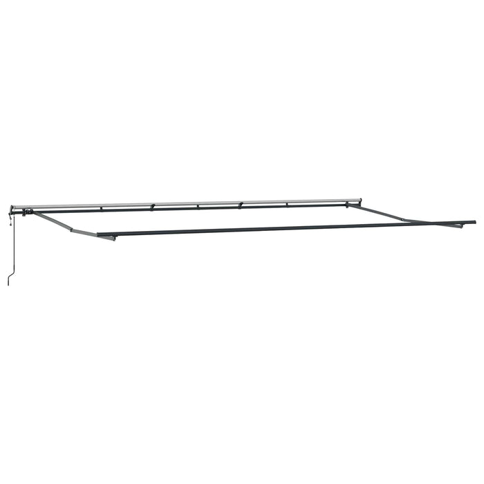 Cortina Retractabilă Bej 600 × 300 cm Țesătură și Aluminiu - WALTI WALTI