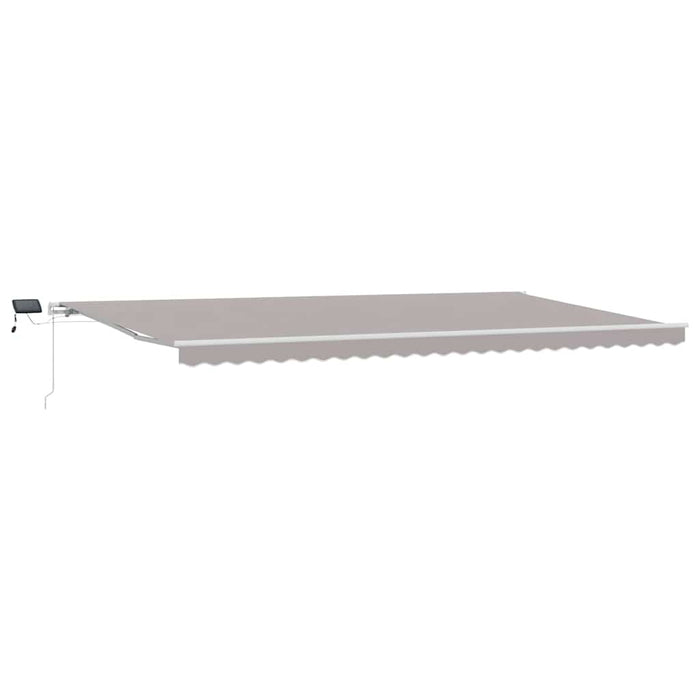 Cortina Retractabilă Manual Gri deschis 600 × 300 cm - WALTI WALTI