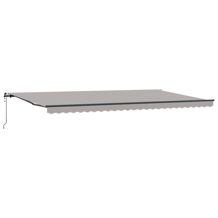 Cortina Retractabilă Gri deschis 600 × 300 cm - WALTI WALTI