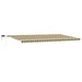 Cortina Retractabilă Manual Verde și galben 600 × 300 cm - WALTI WALTI