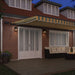 Cortina Retractabilă Verde și galben 600 ×300 cm țesătură - WALTI WALTI