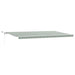Cortina Retractabilă Verde și alb 600 × 300 cm - WALTI WALTI