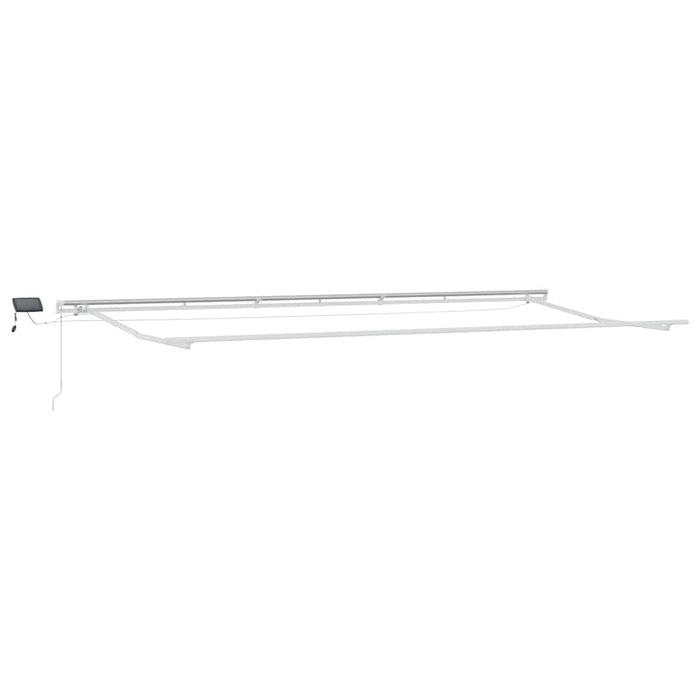 Marchiză Retractabilă with Manual Portocalie și maro 600 × 350 cm - WALTI WALTI
