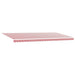 Cortina Retractabilă Manual Roșu și Alb 600 × 350 cm - WALTI WALTI