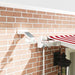 Cortina Retractabilă Roșu și Alb 600 × 350 cm - WALTI WALTI