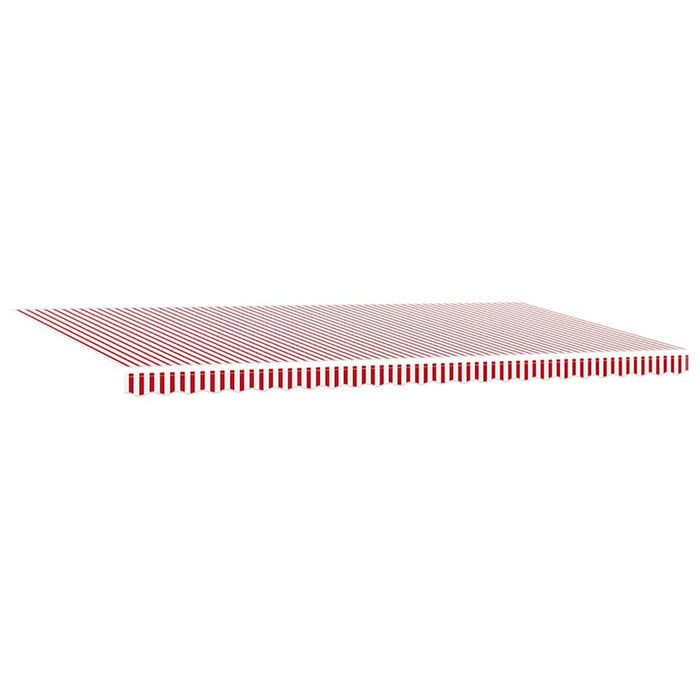 Cortina Retractabilă Roșu și Alb 600 × 350 cm - WALTI WALTI