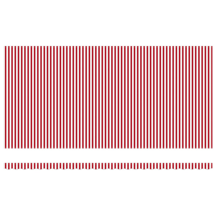 Cortina Retractabilă Manual Roșu și alb 600 ×350 cm țesătură - WALTI WALTI