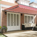 Cortina Retractabilă Roșu și Alb 600 × 350 cm - WALTI WALTI