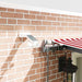 Țesătură pentru copertină cu Roșu și Alb 600 × 350 cm Poliester - WALTI WALTI