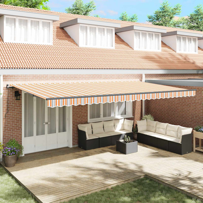 Copertină retractabilă Multicolour 600 × 350 cm WALTI