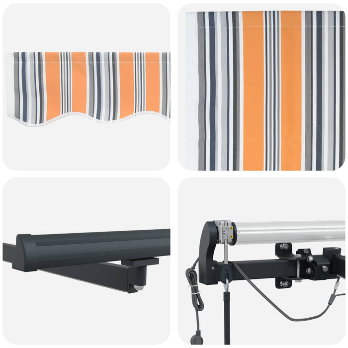 Țesătură pentru copertină Multicolour 600 × 350 cm Poliester WALTI