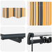 Cortina Retractabilă Manual Multicolour 600 × 350 cm - WALTI WALTI