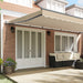 Cortina Retractabilă Bej 600 × 350 cm Țesătură și Aluminiu - WALTI WALTI