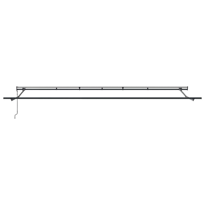 Cortina Retractabilă Bej 600 × 350 cm Țesătură și Aluminiu - WALTI WALTI