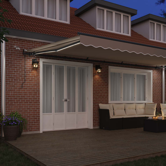 Țesătură pentru copertină cu Bej 600 × 350 cm Poliester - WALTI WALTI