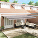 Cortina Retractabilă Gri deschis 600 × 350 cm Poliester și oțel - WALTI WALTI