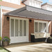 Cortina Retractabilă Gri deschis 600 × 350 cm Poliester și oțel - WALTI WALTI