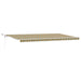 Cortina Retractabilă Verde și galben 600 × 350 cm - WALTI WALTI
