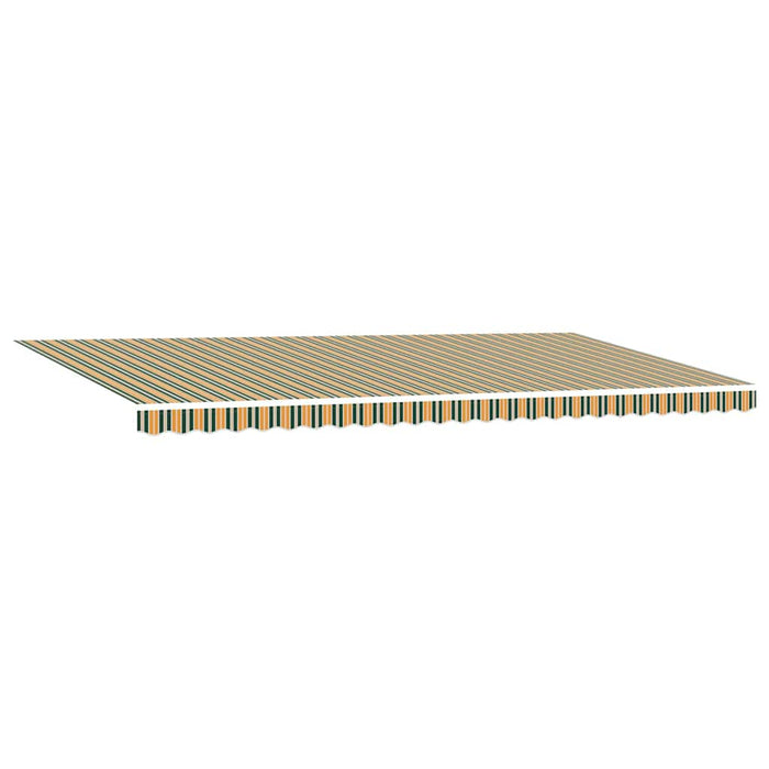 Cortina Retractabilă Verde și galben 600 × 350 cm - WALTI WALTI