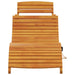 Șezlong 2 pcs Maro 55 x 184 x 64cm Lemn Solid de Acacia - WALTI WALTI