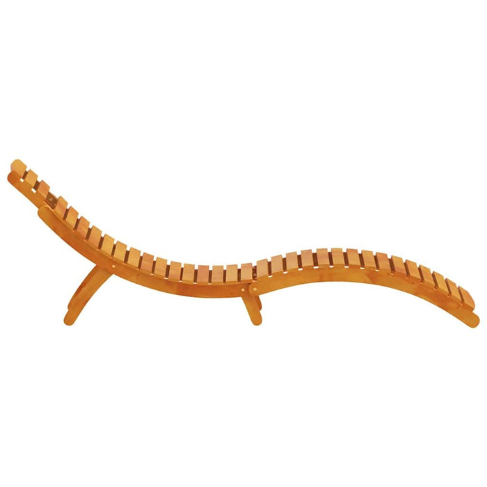 Șezlong 2 pcs Maro 55 x 184 x 64cm Lemn Solid de Acacia - WALTI WALTI
