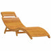 Șezlong 3 pcs Maro Lemn Solid de Acacia - WALTI WALTI