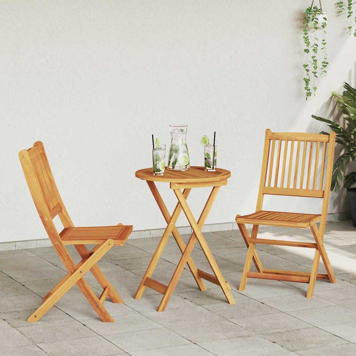 Set Bistro de Grădină 3 pcs Maro lemn masiv de acacia - WALTI WALTI