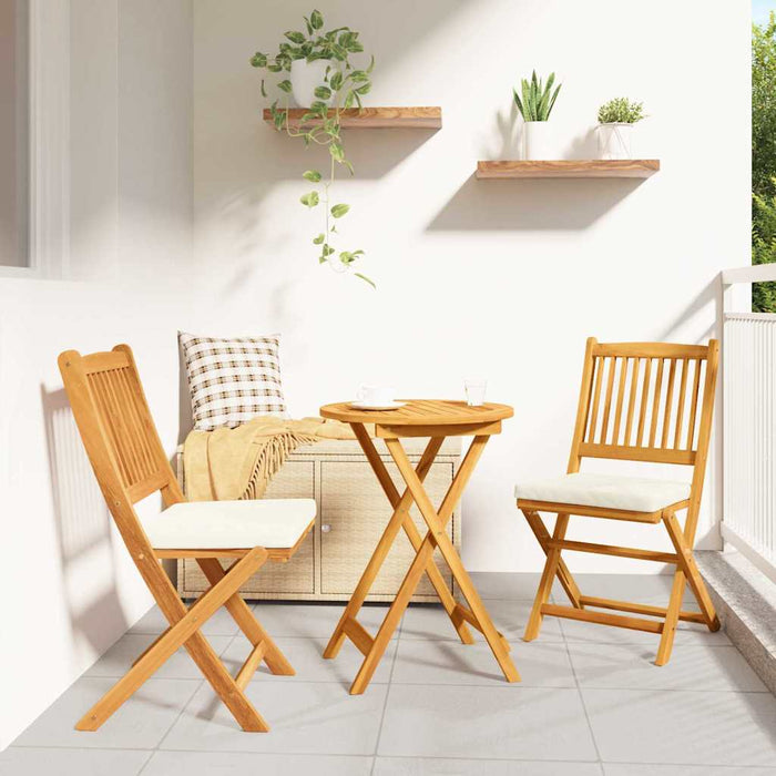 Set Bistro de Grădină 3 pcs Maro lemn masiv de acacia - WALTI WALTI