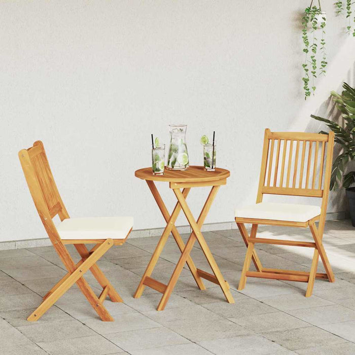 Set Bistro de Grădină 3 pcs Maro lemn masiv de acacia - WALTI WALTI