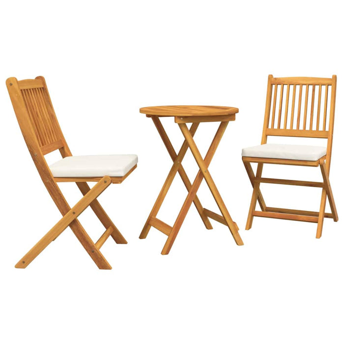 Set Bistro de Grădină 3 pcs Maro lemn masiv de acacia - WALTI WALTI