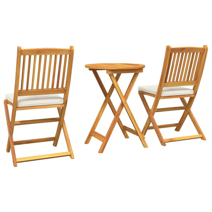 Set Bistro de Grădină 3 pcs Maro lemn masiv de acacia - WALTI WALTI