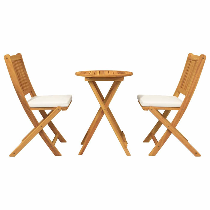 Set Bistro de Grădină 3 pcs Maro lemn masiv de acacia - WALTI WALTI