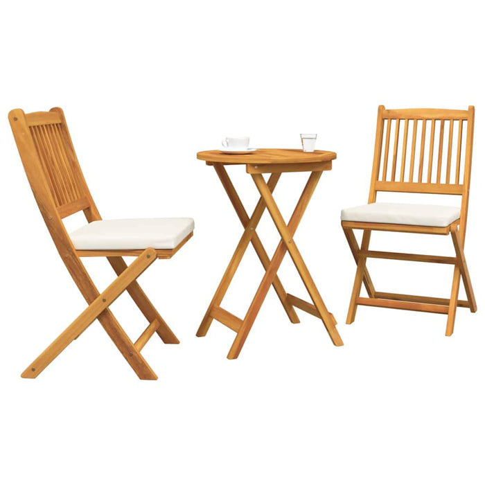 Set Bistro de Grădină 3 pcs Maro lemn masiv de acacia - WALTI WALTI