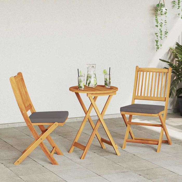 Set Bistro de Grădină 3 pcs Maro lemn masiv de acacia - WALTI WALTI