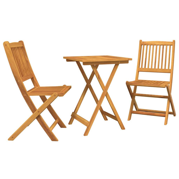 Set Bistro de Grădină 3 pcs Maro lemn masiv de acacia - WALTI WALTI