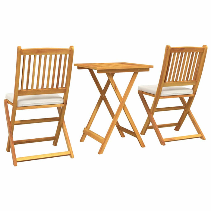 Set Bistro de Grădină 3 pcs Maro lemn masiv de acacia - WALTI WALTI