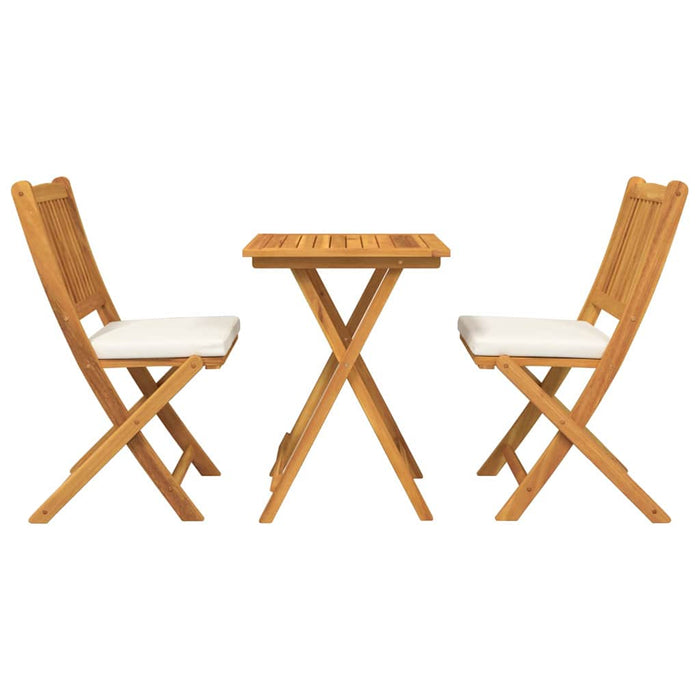 Set Bistro de Grădină 3 pcs Maro lemn masiv de acacia - WALTI WALTI