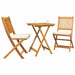 Set Bistro de Grădină 3 pcs Maro lemn masiv de acacia - WALTI WALTI