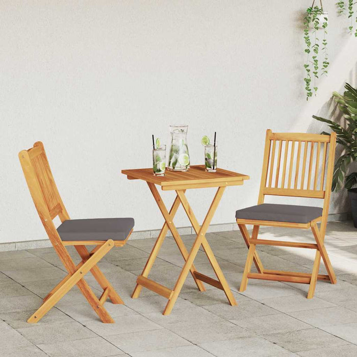 Set Bistro de Grădină 3 pcs Maro lemn masiv de acacia - WALTI WALTI