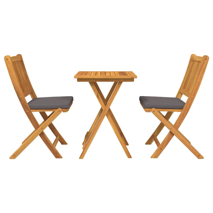 Set Bistro de Grădină 3 pcs Maro lemn masiv de acacia - WALTI WALTI