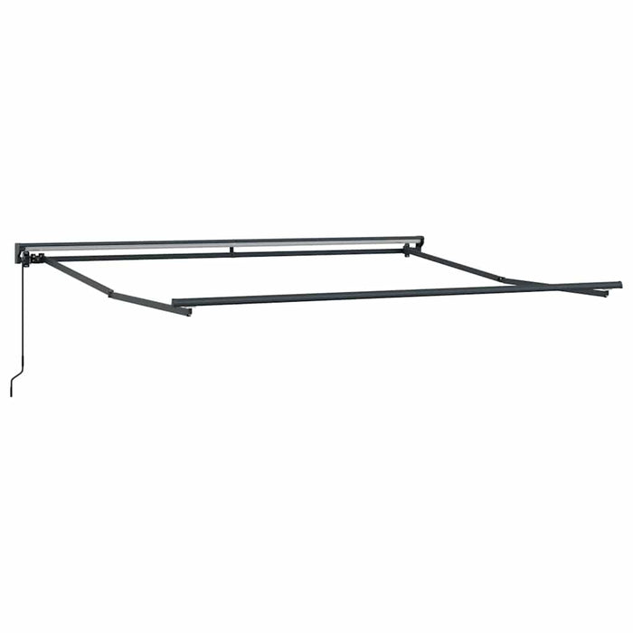 Cadru de copertină Antracit 3,5 x 2,5 m Oțel și aluminiu vopsit - WALTI WALTI