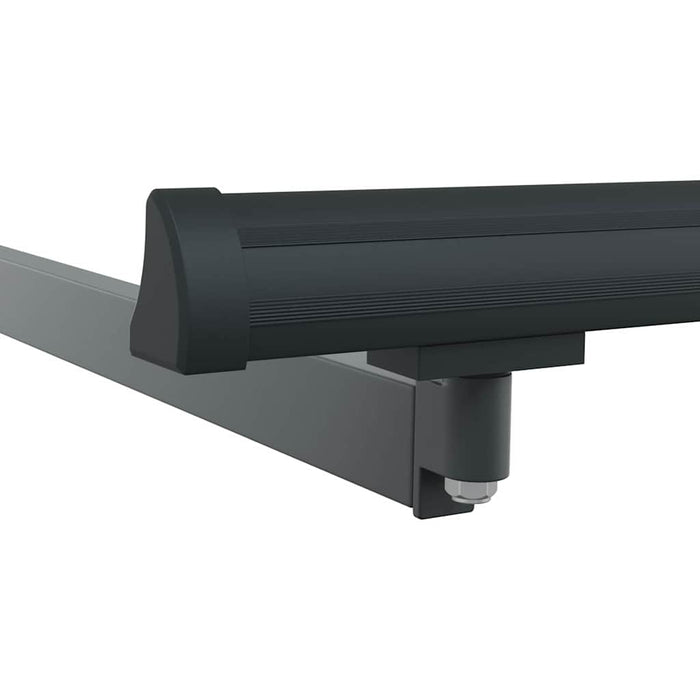 Cadru de copertină Antracit 4,5 × 3 m Oțel și aluminiu vopsit - WALTI WALTI