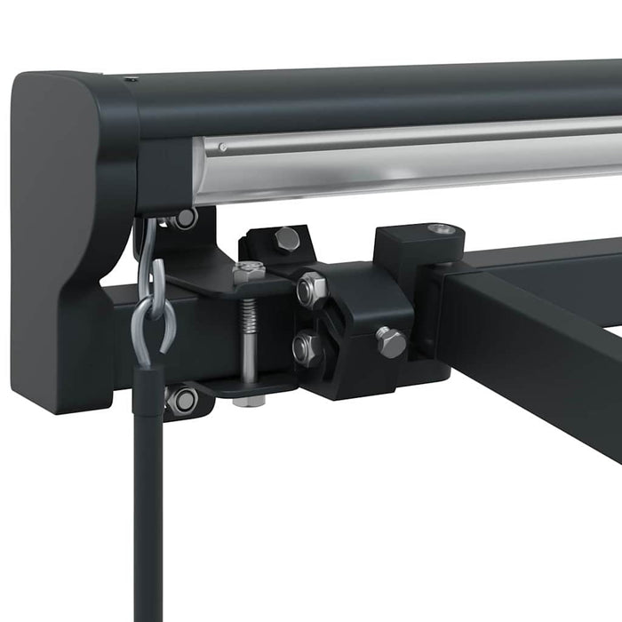 Cadru de copertină Antracit 4,5 × 3 m Oțel și aluminiu vopsit - WALTI WALTI