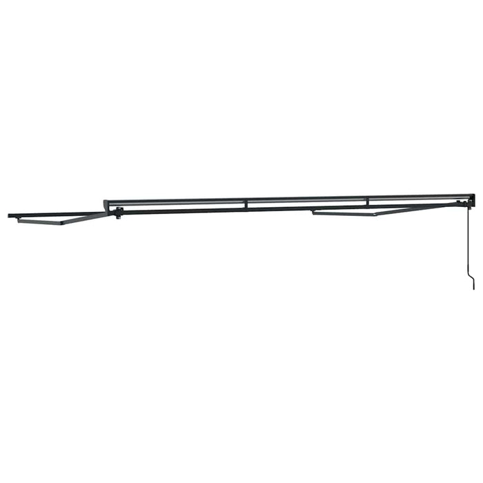 Cadru de copertină Antracit 4,5 × 3 m Oțel și aluminiu vopsit - WALTI WALTI