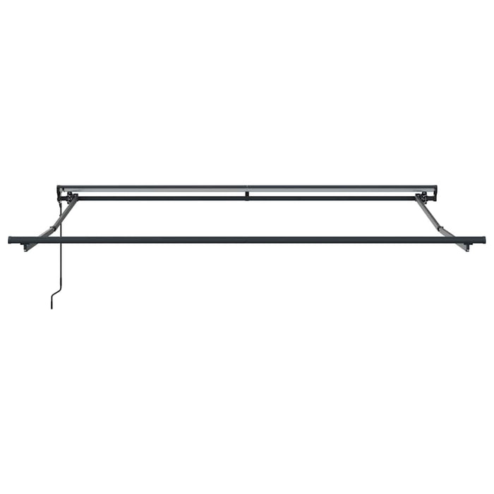 Cadru de copertină Antracit 3,5 x 2,5 m Oțel și aluminiu vopsit - WALTI WALTI