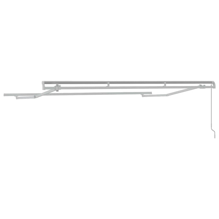 Cadru de copertină Alb 3.5 x 2 m Metal - WALTI WALTI