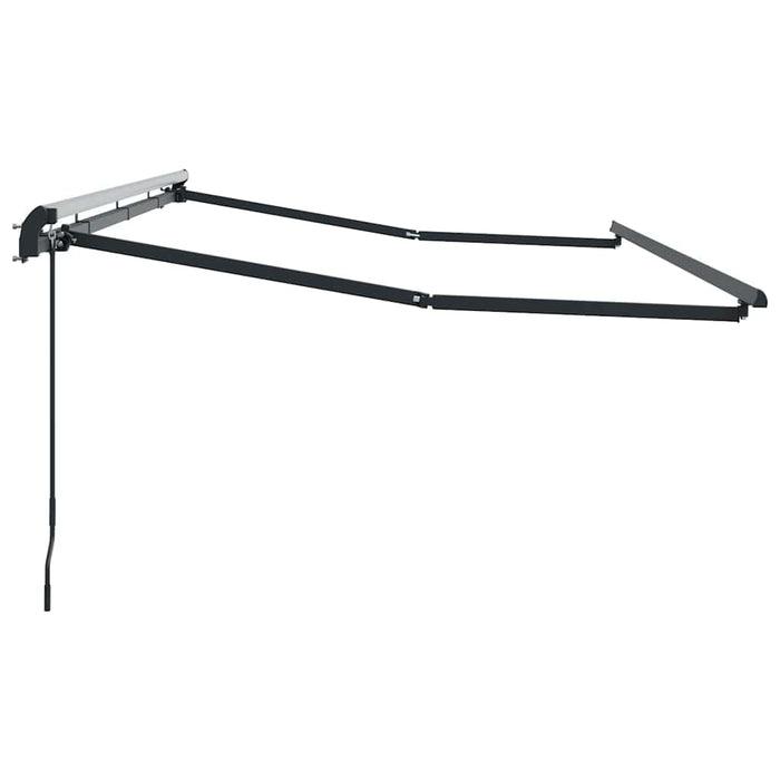 Cadru de copertină Antracit 4 x 2 m Metal - WALTI WALTI